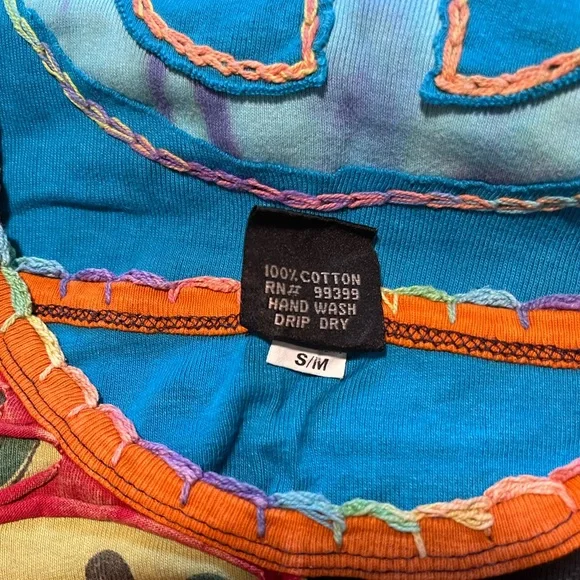 Retro Patchwork Tank Top - Picture 6 of 6